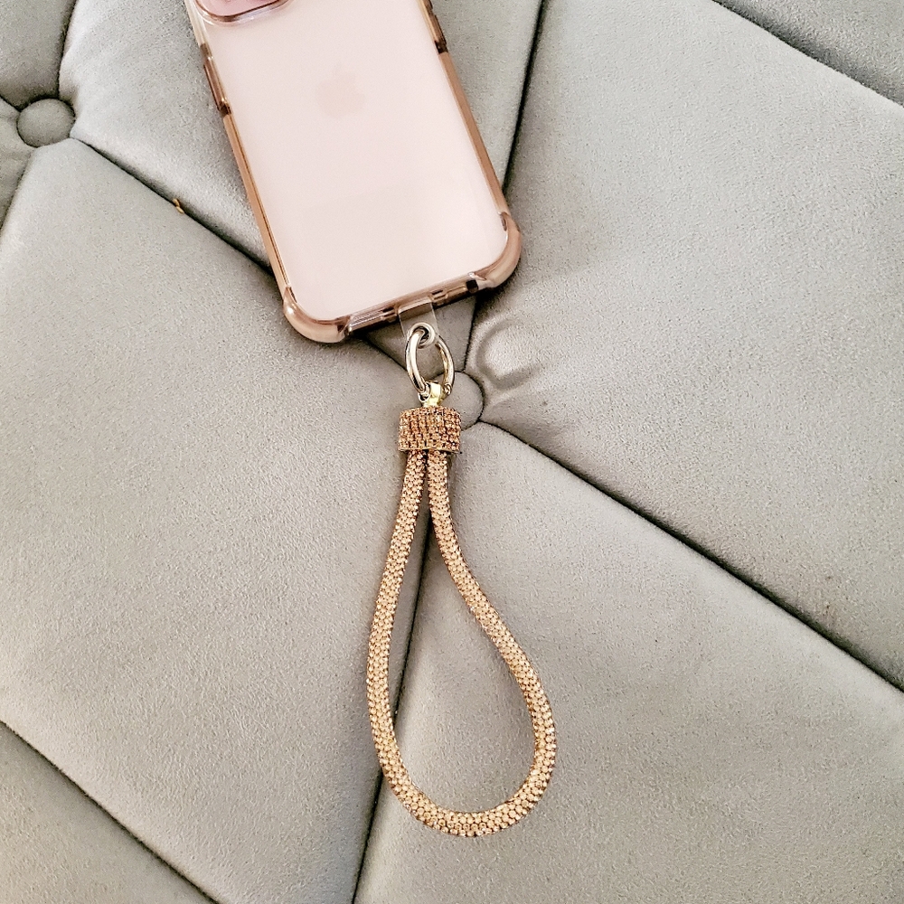 BLING HAND WRIST PHONE STRAP - Picture 8 of 10